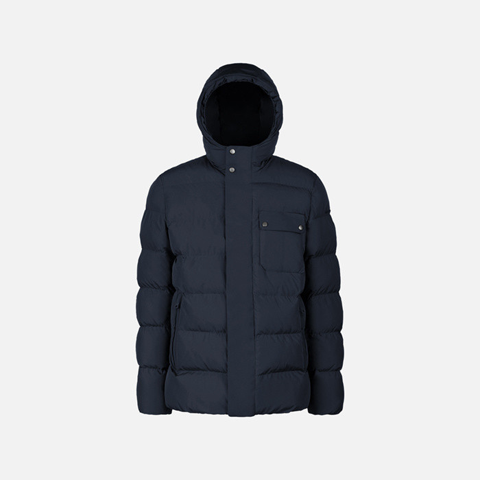 Quilted parka PIEVE MAN Sky captain | GEOX