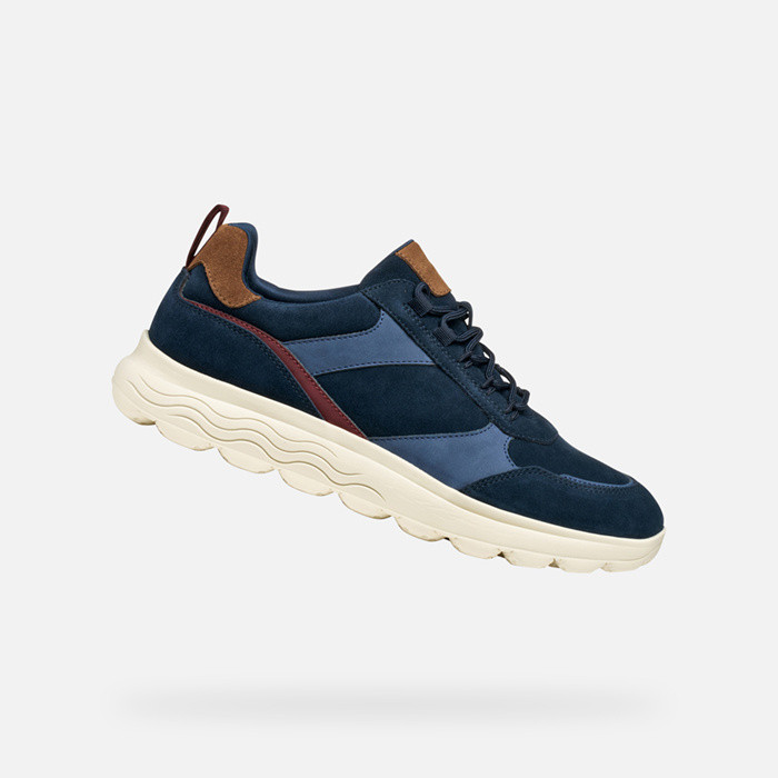 Low top sneakers SPHERICA MAN Navy/Dark Avio | GEOX