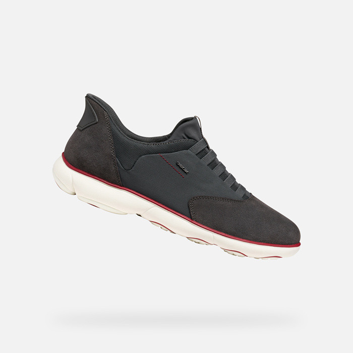Slip in sneakers NEBULA 2.0 PLUS MAN Graphite | GEOX