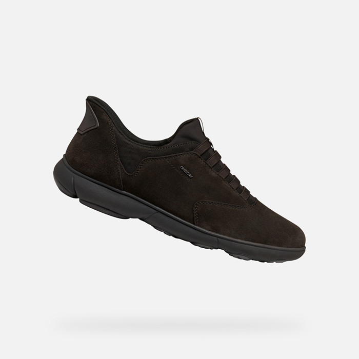 Slip in sneakers NEBULA 2.0 PLUS MAN Dark Brown | GEOX