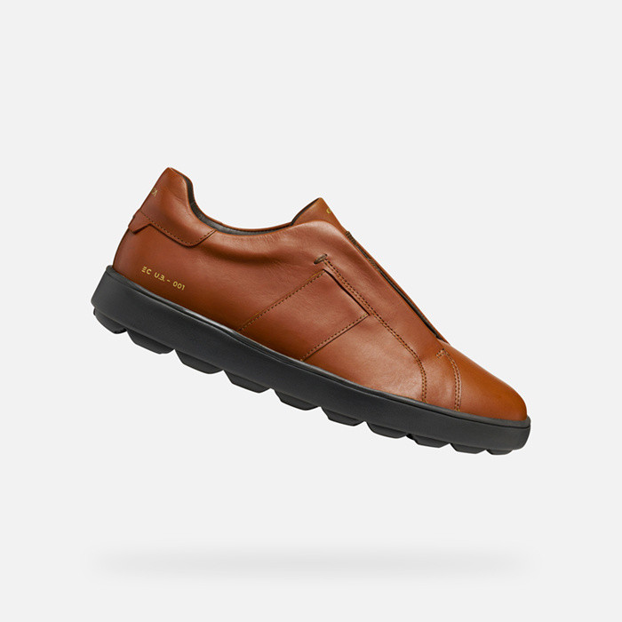 Laceless sneakers SPHERICA ECUB-1 MAN Light Brown | GEOX