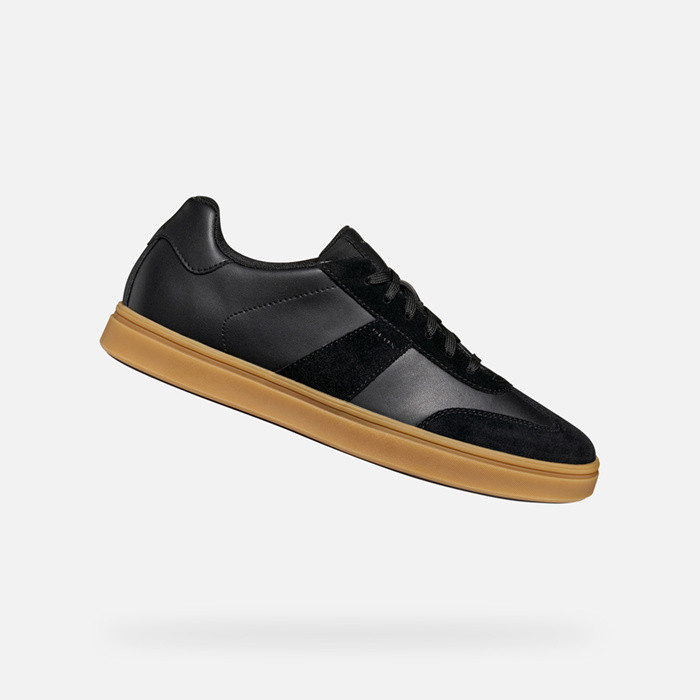 Low top sneakers BALTMOORE MAN Black | GEOX