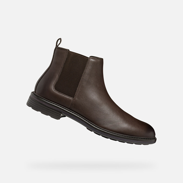 Chelsea boots WALK PLEASURE B MAN Coffee | GEOX