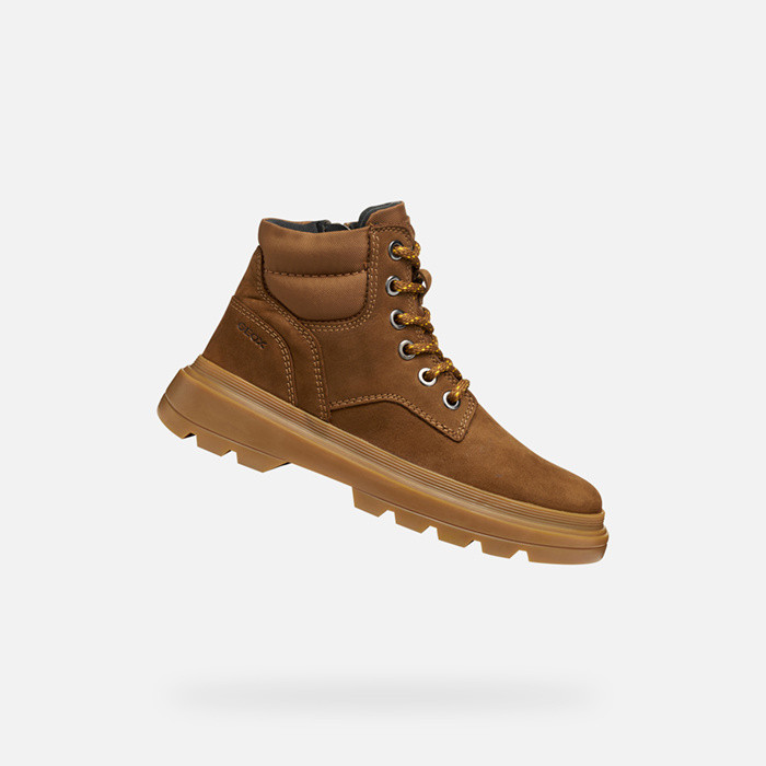 Mid calf boots KIDDARTAH BOY Light Brown | GEOX