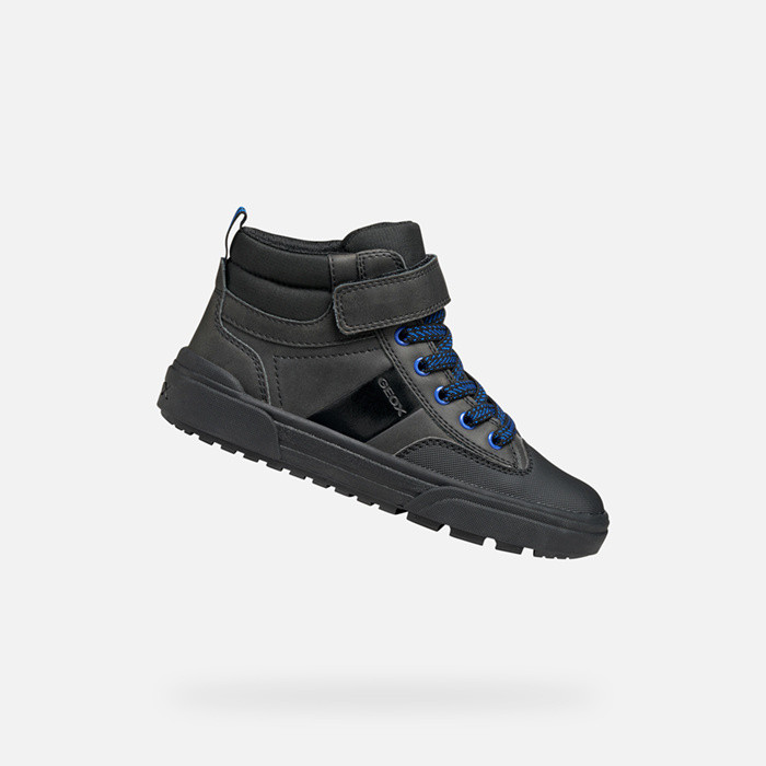 High top sneakers WEEMBLE BOY Black | GEOX