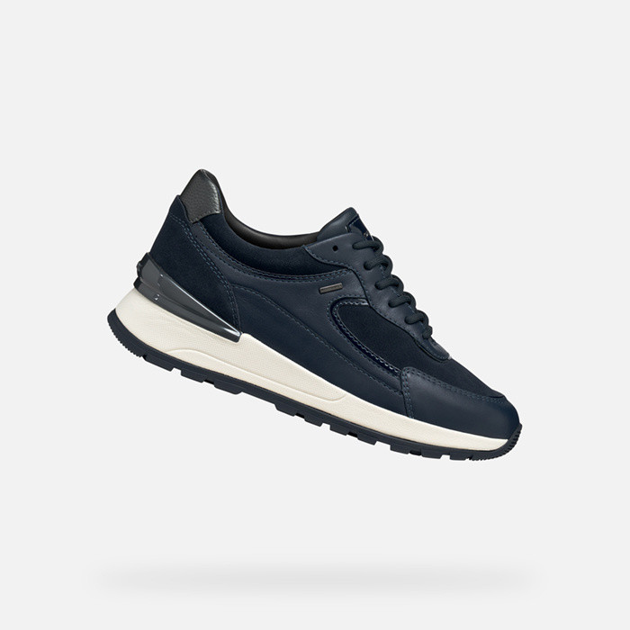 Waterproof trainers DESYA ABX WOMAN Navy | GEOX