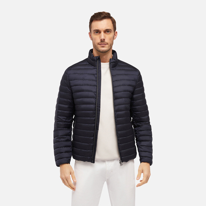 short down jacket WARRENS MAN Sky captain | GEOX