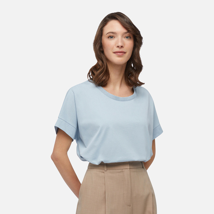 t-shirt T-SHIRT WOMAN Winter Sky | GEOX