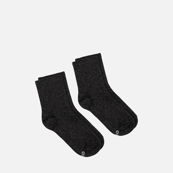 Ankle socks TWO-PACK SOCKS WOMAN Black | GEOX
