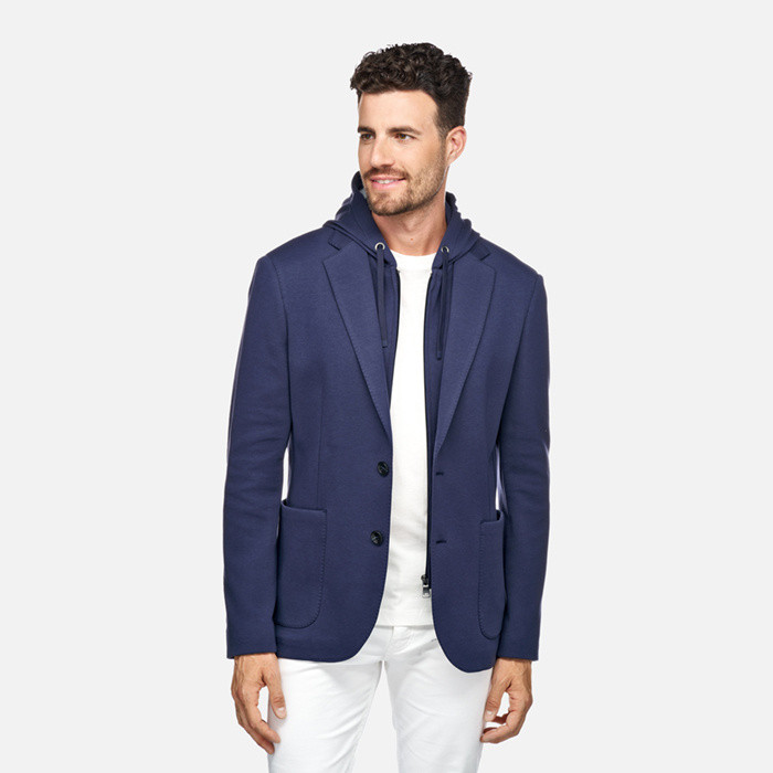 Hoodie SWEATER MAN Sky captain | GEOX