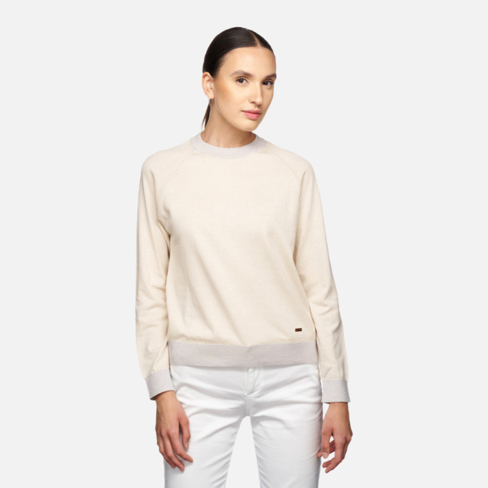 Crew-neck sweater KNIT WOMAN Rainy day | GEOX