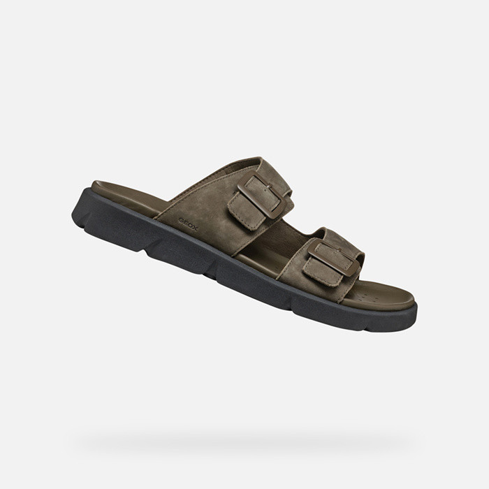Slides shoes XAND 2S MAN Military | GEOX